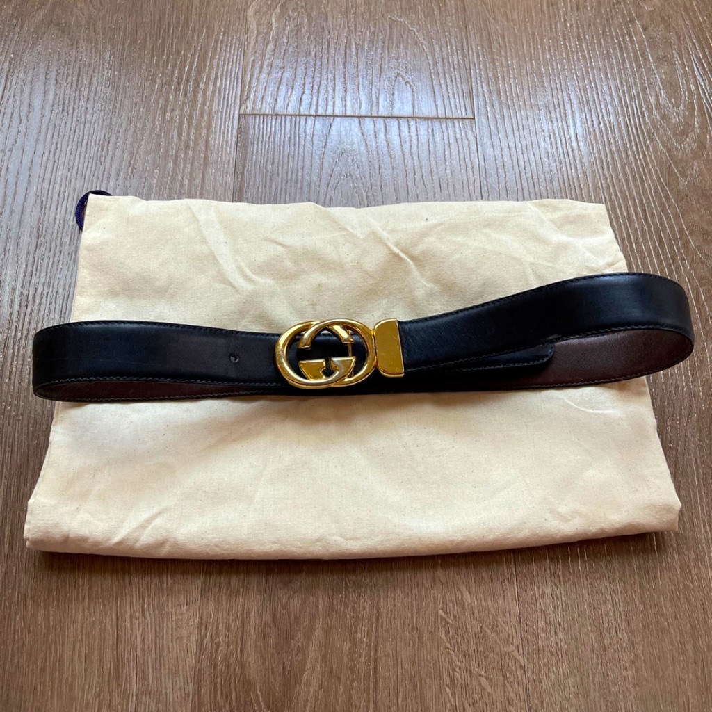 Vintagegucci Reversible Belt